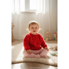 ZA Handmade Pullu Bebek Hırkası