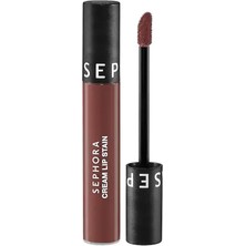 Sephora Cream Lip Stain  Bulaşmayan Kadife Bitişli Ruj - Mat Likit Ruj - 80 Honeymoon (5 Ml)