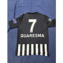 Beşik.taş Siyah Beyaz Iç Saha Quaresma Nostalji Kısa Kol Forma