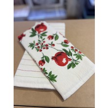 Luca Sera 2’li Nar Pamuklu 40X60 Mutfak Havlusu