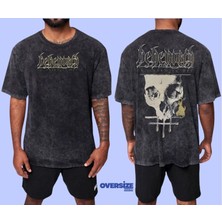 Behemoth Yıkamalı Over Size Tişört L