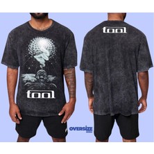 Tool Yıkamalı Over Size Tişört Xl