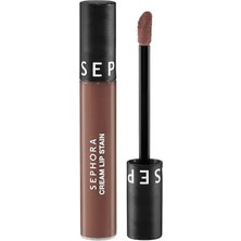 Sephora Cream Lip Stain  Bulaşmayan Kadife Bitişli Ruj - Mat Likit Ruj - 02 Classic Beige (5 Ml)