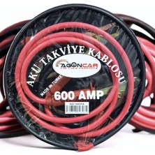 Akü Takviye Kablosu 600 Amp