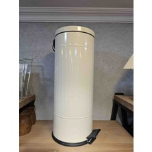 Saray Home Vintage Paslanmaz Pedallı Çöp Kovası
