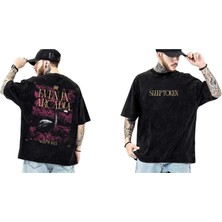 Lucky Boy Sleep Token Yıkamalı Over Size Tişört M