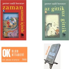 İmge Kitabevi Yayınları Az Gittik Uz Gittik - Zaman Zaman Içinde / 2 Kitap Set / Pertev Naili Boratav Telefon Tutucu Hediye