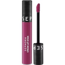 Sephora Cream Lip Stain  Bulaşmayan Kadife Bitişli Ruj - Mat Likit Ruj - 90 Sunrise Pink (5 Ml)