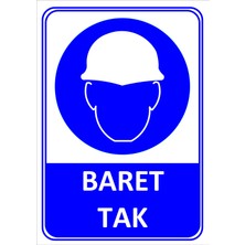 İnterform Baret Tak Levhası 25 x 35 cm