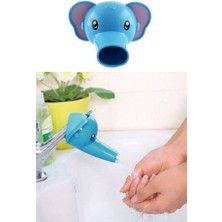 Safestore Çocuklar Için Eğitici ve Güvenli Musluk Uzatıcı Genişletici Başlık Aparatı Fil Figürlü