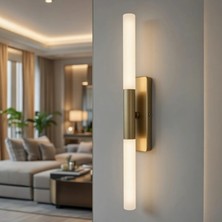 Clasy World Eskitme Modern Günışığı Ledli Pilli ve Elektrikli 1 Adet Duvar Apliği Pilli Aplik ,Aplik