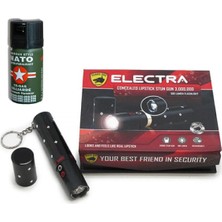 DS LLC Ieg ™ Ruj Şeklinde Savunma Cihazı + Biber Gaz Hediyeli DSLLCRS-IEGK34