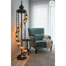 Zemaris Hediyelik El Yapımı Otantik Mozaik Lambader 9 lu