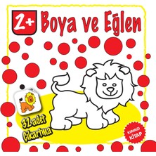 Boya ve Eğlen Kırmızı Kitap