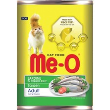 Braventa Collection Me-O Canned Sardalya Karides Soslu Kedi Konserve, 400 gr