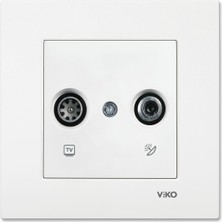 Braventa Collection Beyaz Tv Sat Geçişli 8db