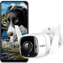 Braventa Collection Tp-Link Tapo C310, 2k 3mp Dış Mekan Wi-Fi/ethernet Güvenlik Kamerası, Hareket Algılama, IP66 Su Geçi