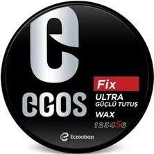 Egos Wax Fix Ultra Güçlü Tutuş Saç Şekillendirici Wax 100 ml