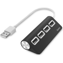 Braventa Collection USB Hub, 4 Ports, USB 2.0, 480 Mbit/s, Beyaz