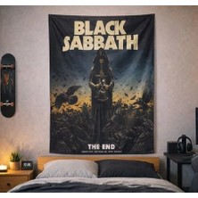 Metal Giyim Black Sabbath Duvar Halısı