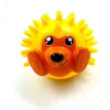 Braventa Collection Tasma Market Sesli Kirpi Top Diş Kaşıyıcı Tartar Önleyici Köpek Oyun Topu