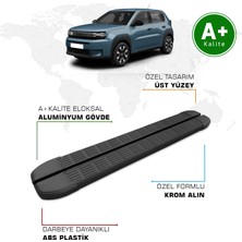 Fa Otomotiv Fiat Grande Panda Hybrid Yan Basamak 2025 Model ve Sonrası S-Line Siyah