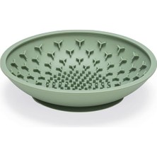 Braventa Collection Yavru Köpek Mama Yeme Oyuncağı, Silikon, Yeşil, 19CM