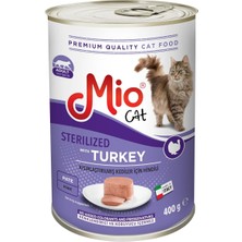 Braventa Collection 400 gr Kedi Yaş Mama, Sterilize/hindili x 24 Adet