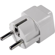 Braventa Collection Oramics Evrensel Adaptör Seyahat Fişi Beyaz Ab Normu - 250V Ac 10~16A