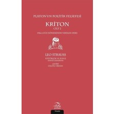 Pinhan Yayıncılık Platonun Politik Felsefesi Cilt 2 Kriton