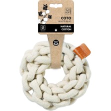 Braventa Collection M-Pets Whıte Rıng 13CM Örgü Halka Oyuncak