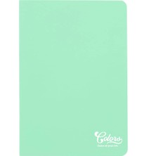 Braventa Collection Colors A4 80 Yaprak Çizgili Defter, Yeşil