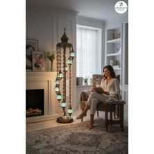 Zemaris Hediyelik El Yapımı Otantik Mozaik Lambader 9 lu