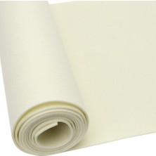 Salteks El Işi Hediyelik Keçe 50X50 1mm Kalınlığında Krem A Kalite Keçe