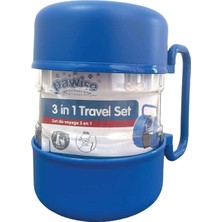 Braventa Collection 3 In 1 Seyahat Seti 12,5X12,5X17 cm