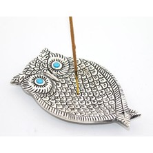 EkoAlışverişDünyam Metal Baykuş Tasarımı Tütsülük