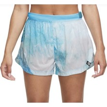 Nike Dri-Fıt Repel Normal Belli 8 cm Slip Astarlı Cepli Mavi Kadın Şort DX1021-085