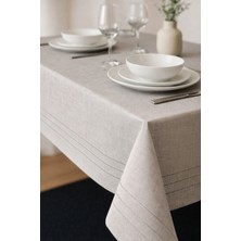 Zeyno Home Tekstil Leke Tutmayan, Kolay Temizlenen Dertsiz Colber Masa Örtüsü 160CM x 220CM