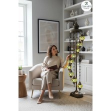 Zemaris Hediyelik El Yapımı Otantik Mozaik Lambader 9 lu