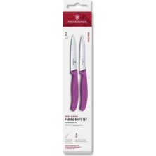 VCT-7613329191422-VT 6.7795.2C1-VICTORINOX 6.7795.2C1 Swiss Classic 2li 10CM Soyma Bıçağı Set, Mor