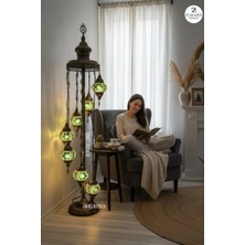 Zemaris Hediyelik El Yapımı Otantik Mozaik Lambader 7 li