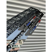 Alpine Uyumlu Ortası Mat Plakalık