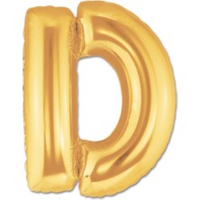 Najmaddin Altın Sarısı Folyo Harf Balon 1 Metre