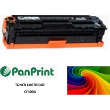PanPrint Hp Color Laserjet Pro M252N Siyah Muadil Toner (CF400A)