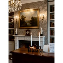 Piccomino Akışkan Formlu Tasarım Şamdan - Minimalist Ev Aksesuarı ve Dekoratif Obje