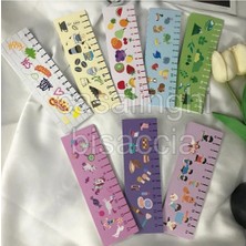 Bisaccia 20 Adet- Sevimli Karakterler Kart Cetvel Kitap Ayracı Karışık Hediyelik Okul Kurs Birthday Karne