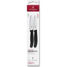 VCT-7613329191392-VT 6.7793.2-VICTORINOX 6.7793.2 Swiss Classic 2li 10CM Soyma Bıçağı Set, Siyah