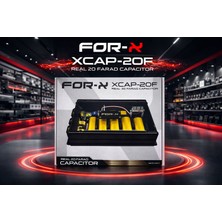 For-X XCAP-20F Gerçek 20 Farat Amfi Kapasitör 2026