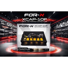 For-X XCAP-10F Gerçek 10 Farat Amfi Kapasitör 2026