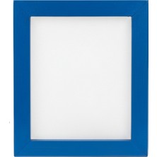 Real Desen Demir Profil Serigrafi Baskı Kalıbı - 20,5X24,5 cm - 90T Ipek Gerili Profesyonel Şase